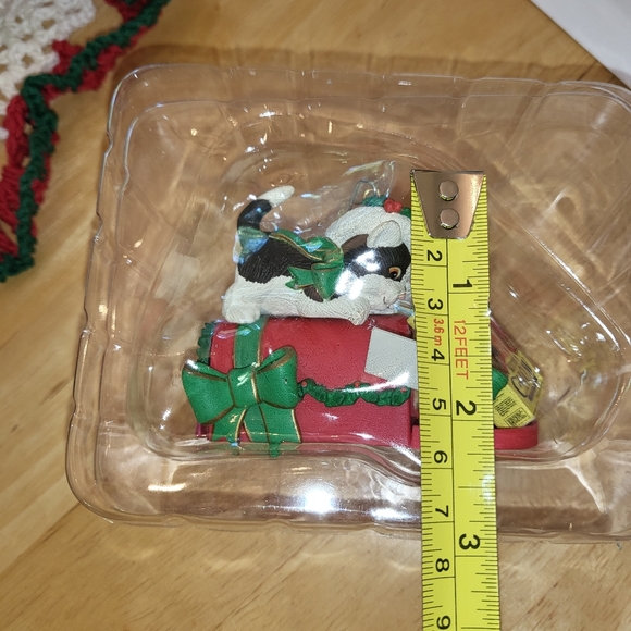 Vintage Enesco Kitten Chow Ornament - Picture 3 of 10